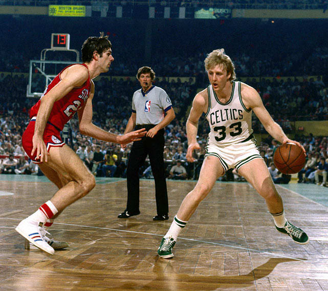  Larry Bird and Bobby Jones
